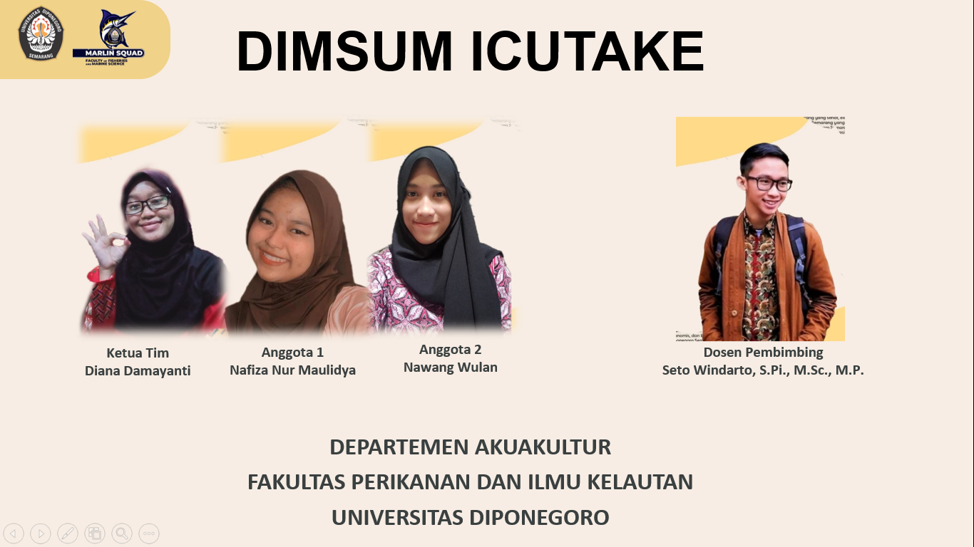 Aquaculture Students Win 2nd National Product Innovation Competition