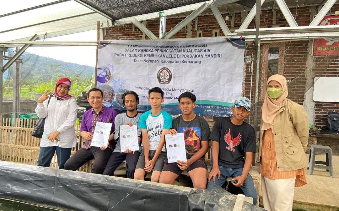 Application of Recirculating Aquaculture System to Improve Water Quality in Catfish Seed Production at Pokdakan Mandiri, Ngrapah Village, Semarang Regency