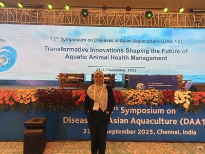 Broadening International Academic Networking by Attending Diseases of Asian Aquaculture 12 (DAA12)
